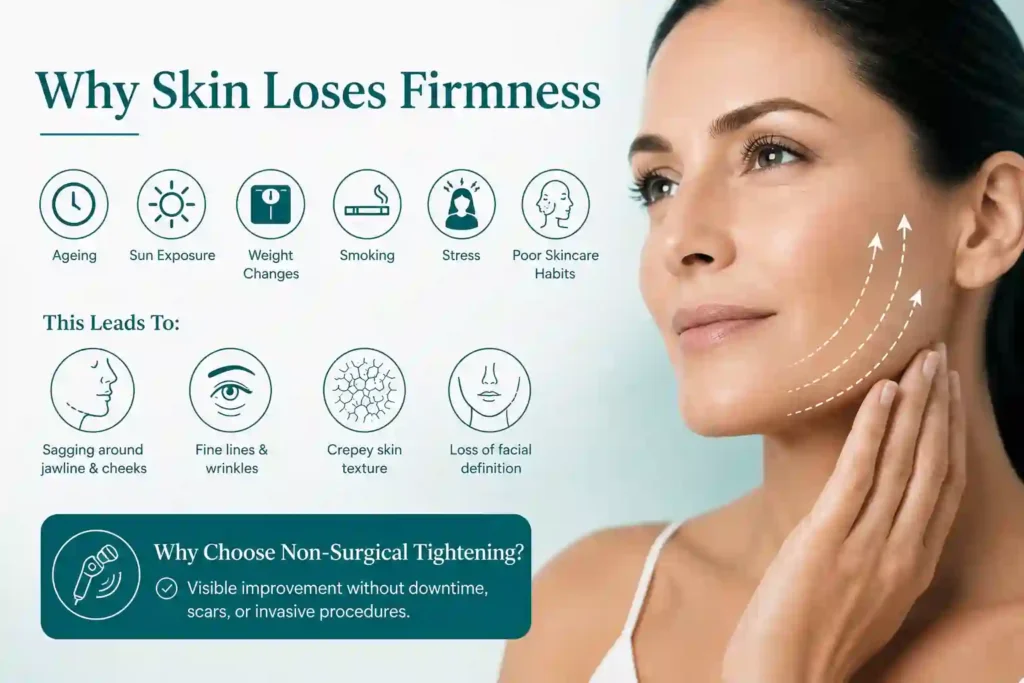 What Makes Skin Lose Firmness and Why Do People Seek Non-Surgical Tightening Huntingdon?