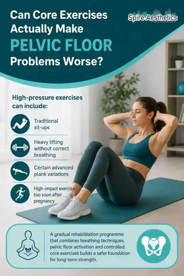 Can Strengthening Your Core Alone Actually Make Pelvic Floor Problems Worse Huntingdon?